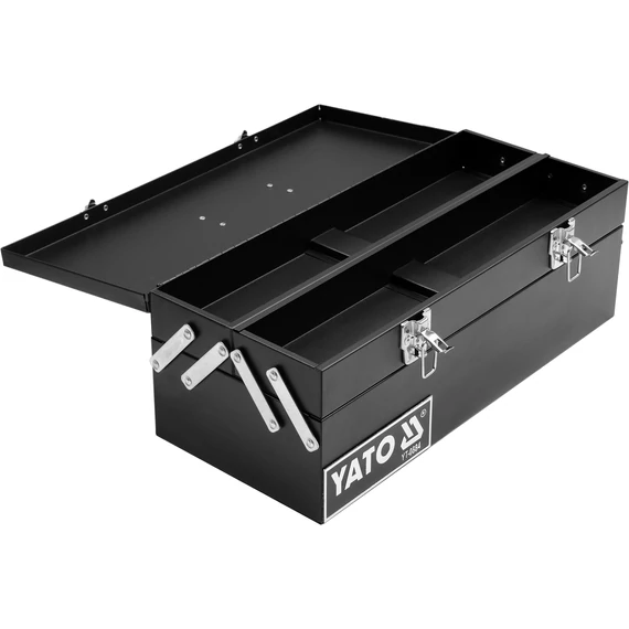 YATO Szerszámos láda, fém 460x200x180mm (YT-0884)