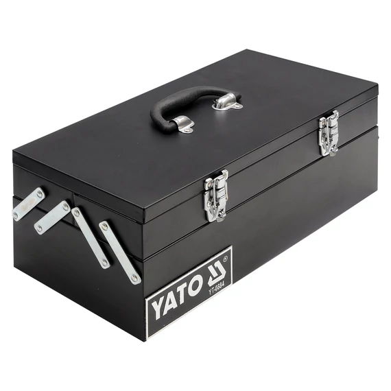 YATO Szerszámos láda, fém 460x200x180mm (YT-0884)