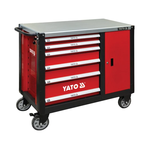YATO Szerszámoskocsi 6+1 fiókos (szélesített) (YT-09002)