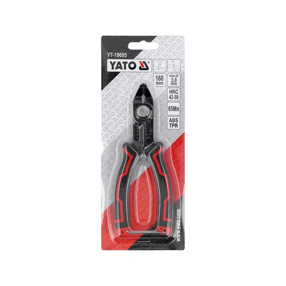YATO Kábelvágó és blankoló 0,8-2,6mm2, 160mm