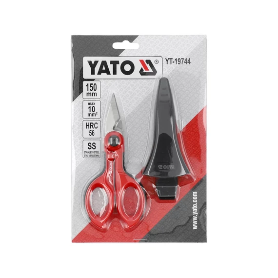 YATO HD INOX Villanyszerelő olló 150mm (YT-19744)