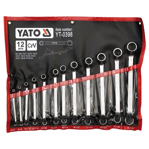YATO Csillagkulcs készlet 12 rézes 6-32mm (YT-0398)