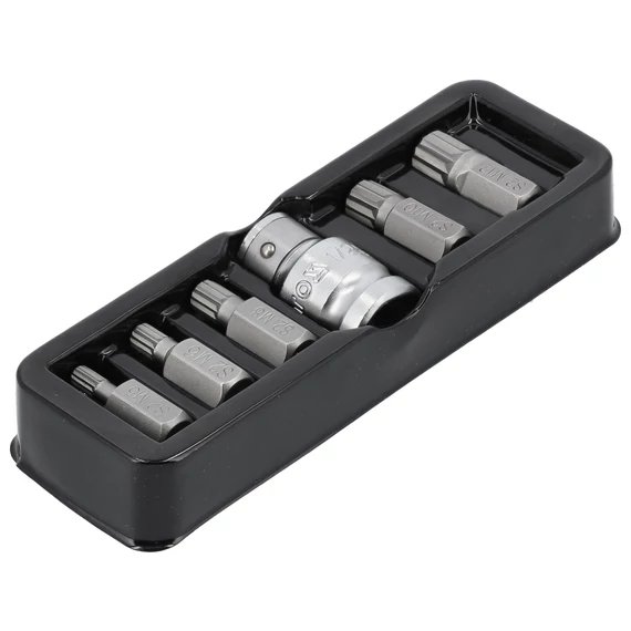 YATO Spline (sűrű torx-XZN) bit készlet 6 részes 1/2