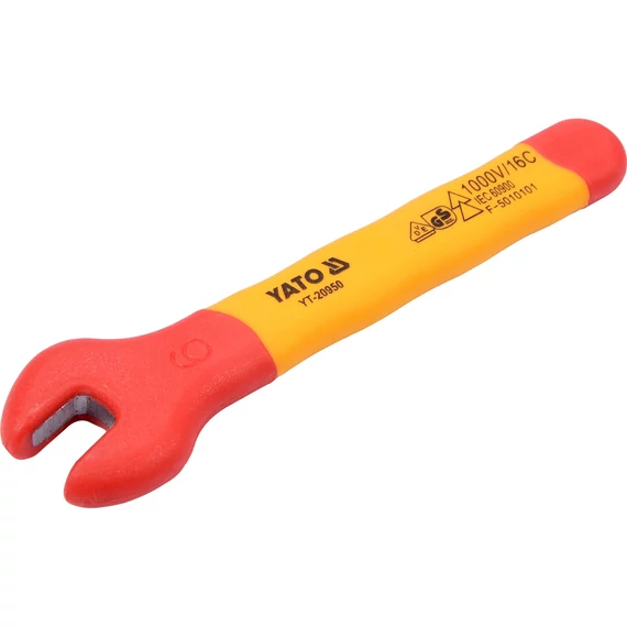 YATO Szigetelt villáskulcs 6x90mm 1000V
