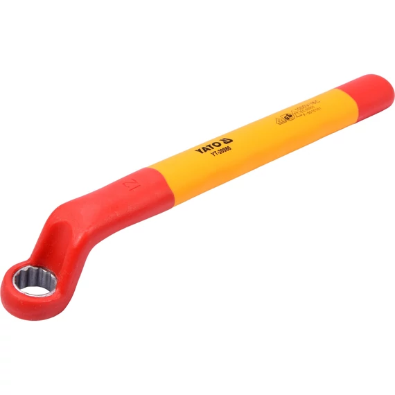 YATO Szigetelt csillagkulcs, hajlított 12mm 1000V