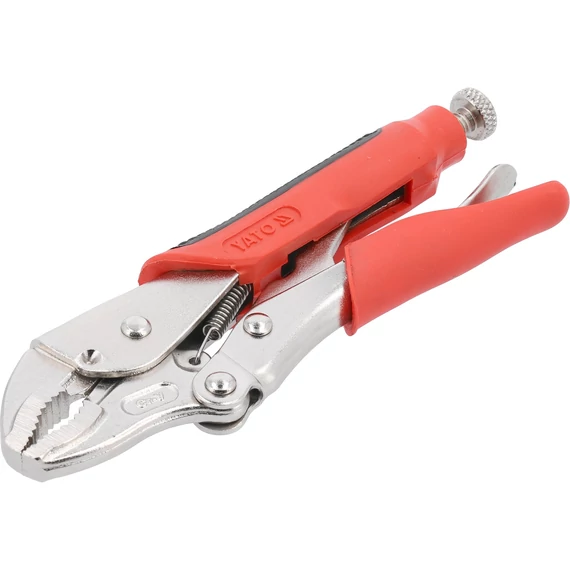 YATO Önzáró patent fogó íves (ovális) 180mm (YT-2152)