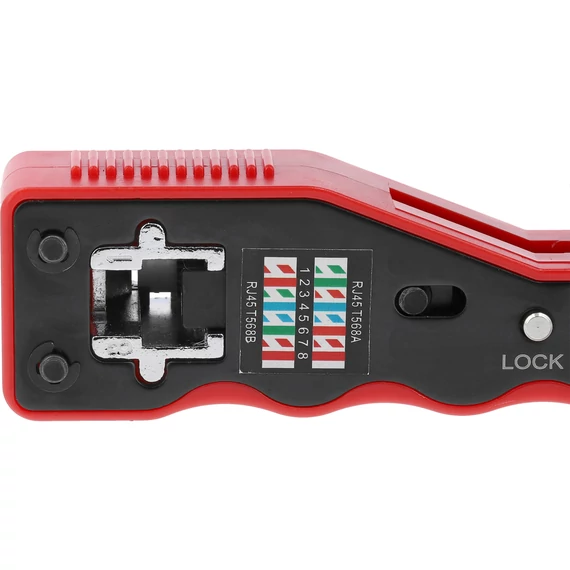 YATO Krimpelő fogó UTP hálózati/RJ45 csatlakozókhoz 135mm (YT-22440)