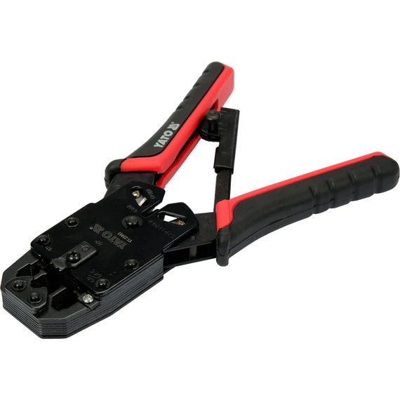 YATO Krimpelő fogó RJ45 és RJ11-10 csatlakozókhoz 205mm (YT-22443)