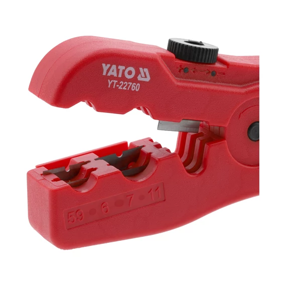 YATO Kábel csupaszító RG59/RG6/RG7/RG11/STP/UTP kábelekhez 125mm