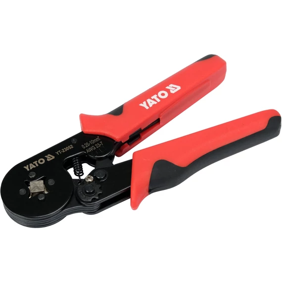 YATO Krimpelő készlet 0,5-10mm2/8-12mm, 175mm, 1201db-os (YT-23052)