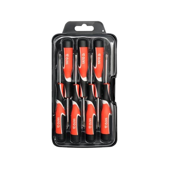YATO Csavarhúzó készlet, precíziós 7 részes (SL+PH+TORX) (YT-25863)
