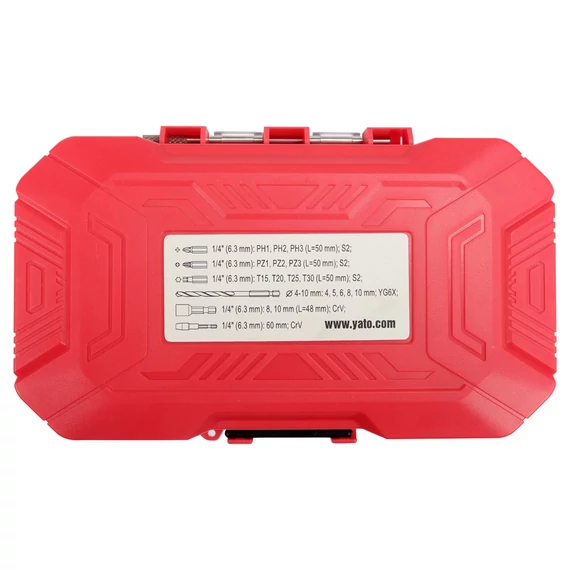 YATO Vegyes szerszámkészlet 1/4