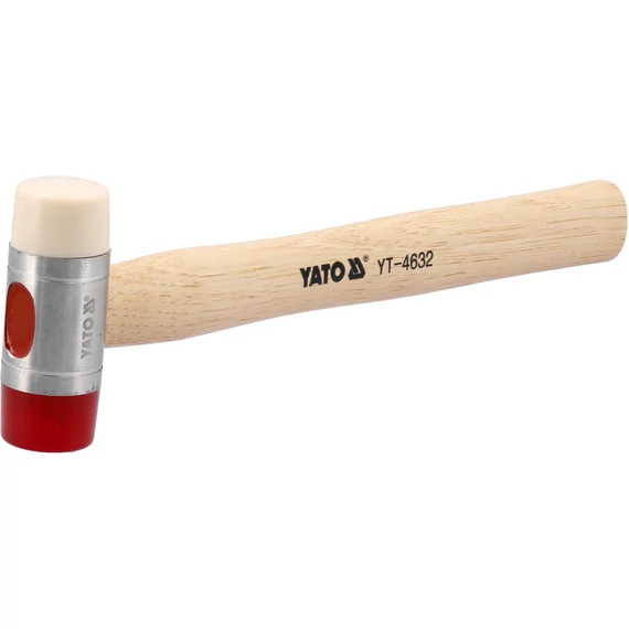 YATO Cserélhető fejű kalapács PU/műanyag 340g