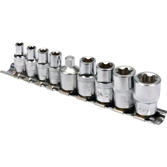 YATO E-torx dugókulcs készlet 9 részes, 1/4-3/8