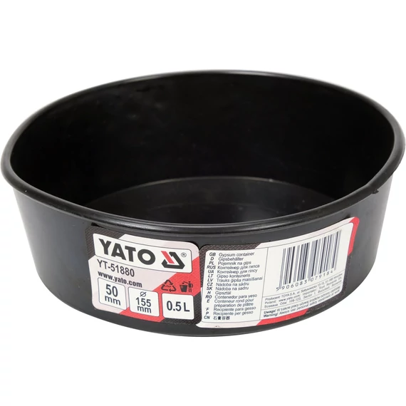 YATO Tál gipszhez 0,5l (YT-51880)