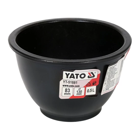 YATO Tál gipszhez 0,5l (YT-51881)