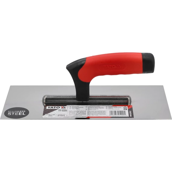 YATO Glettvas rozsdamentes 270x130mm (YT-5200)