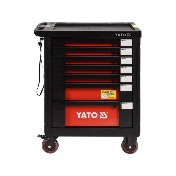 YATO Szerszámkocsi szerszámokkal 211 részes (YT-55290)