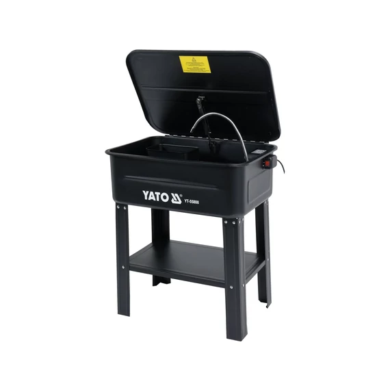 YATO Elektromos alkatrészmosó szivattyúval, 80l, 10l/perc, 60cm, IPX8, 35°C, 26W/230V