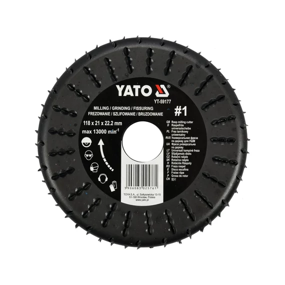 YATO Rotációs vágótárcsa 118mm (YT-59177)