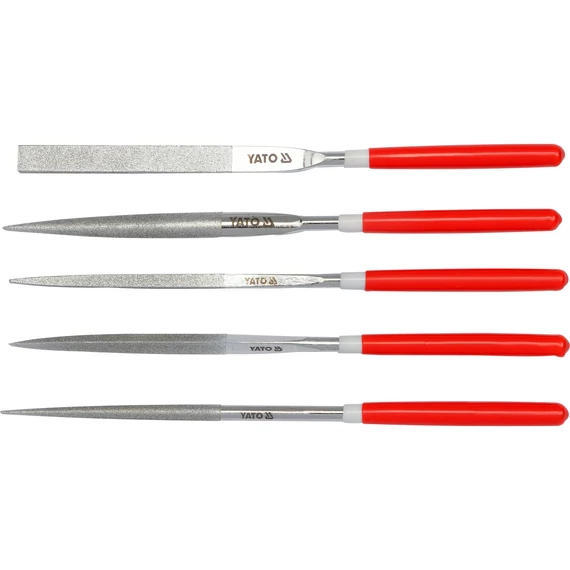YATO Tűreszelő készlet gyémánt 5 részes 140mm (YT-6156)