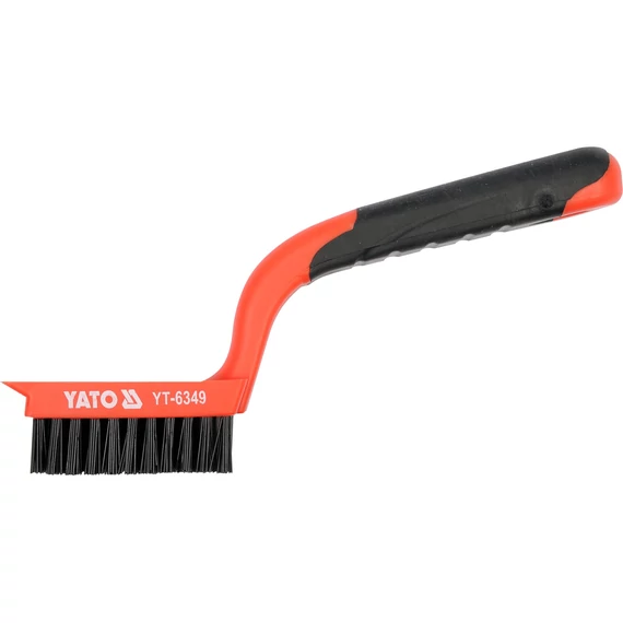 YATO Drótkefe 5 soros nylon sörtével 180mm (YT-6349)