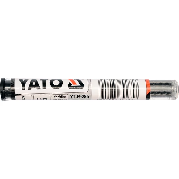 YATO Ácsceruza grafit betétek, szürke, HB (YT-69285)