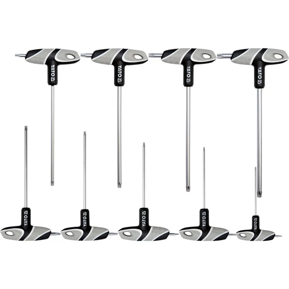 YATO Torx készlet T markolattal T10-T50 9db-os (YT-05615)
