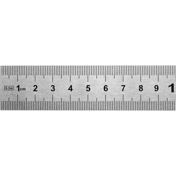 YATO Rozsdamentes acél vonalzó 300mm (YT-70721)