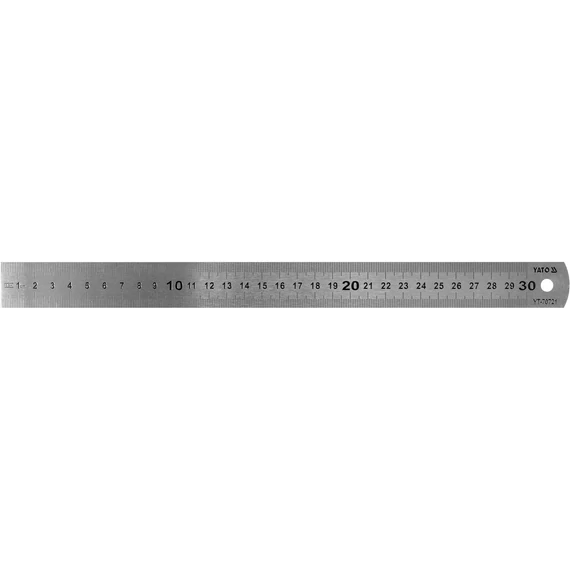 YATO Rozsdamentes acél vonalzó 300mm (YT-70721)
