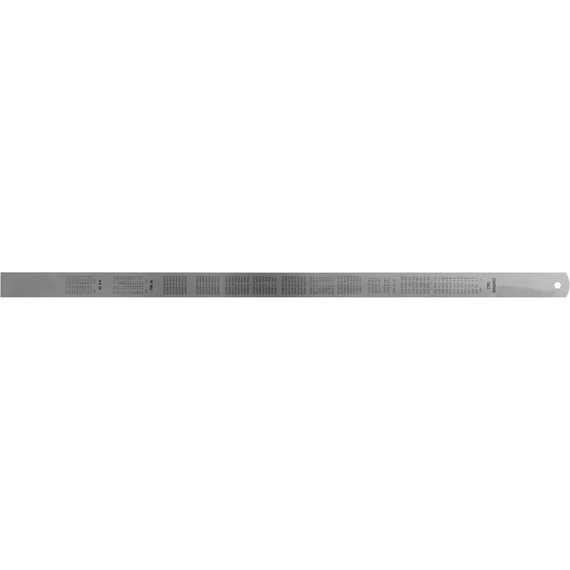 YATO Rozsdamentes acél vonalzó 600mm (YT-70723)