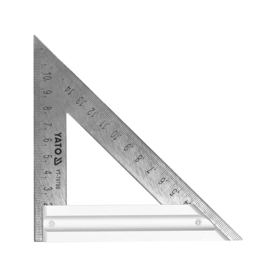 YATO Derékszögű háromszögű vonalzó 170mm (YT-70780)
