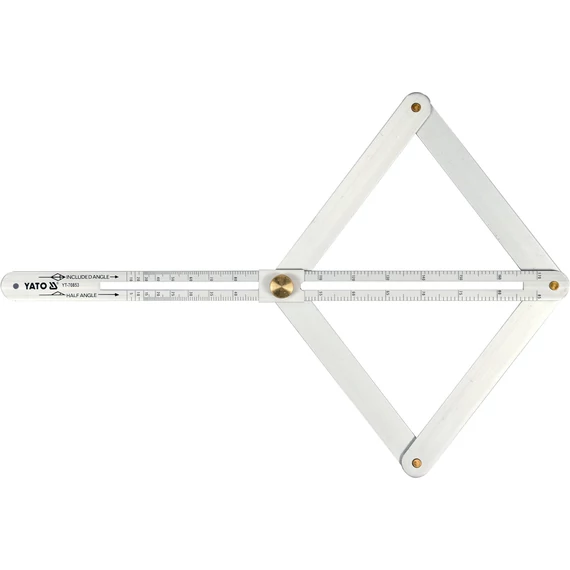 YATO Alumínium szögmérő 380x160mm (YT-70853)