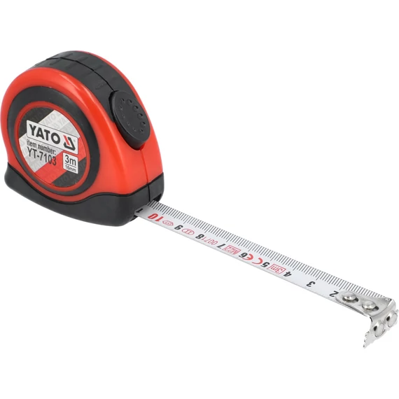 YATO Mérőszalag, mágneses 3m/16mm (YT-7103)