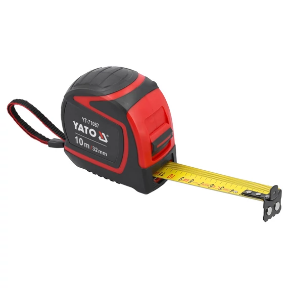 YATO Mérőszalag gumírozott 10m/25mm (YT-71087)