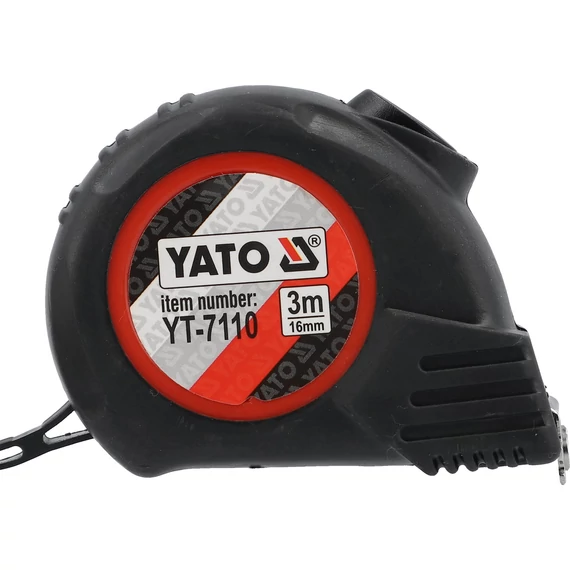 YATO Mérőszalag, acél 3m/16mm (YT-7110)