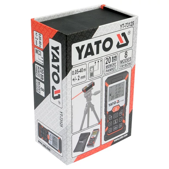 #YATO Lézeres távolságmérő (YT-73125) MEGSZŰNT