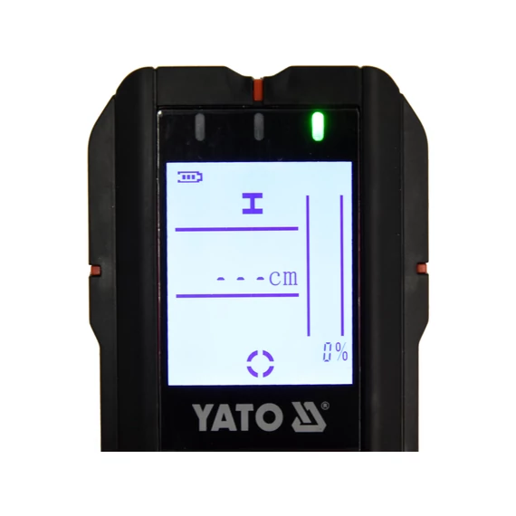 YATO Digitális nedvességmérő/vezetékkereső detektor 4in1 (YT-73138)