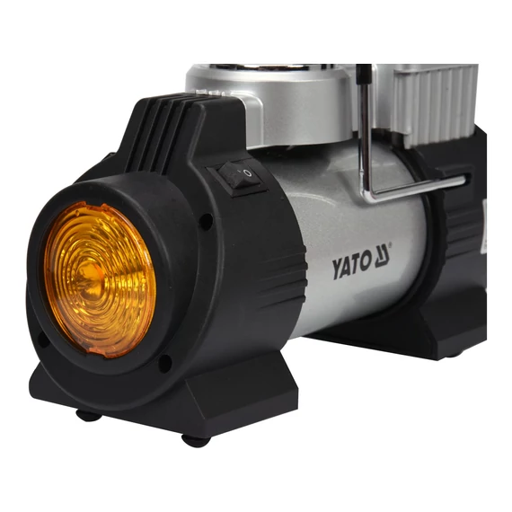 YATO Autós kompresszor LED lámpával 180W 10bar (YT-73460)