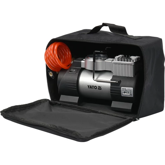 YATO Autós kompresszor LED lámpával 180W 10bar (YT-73460)