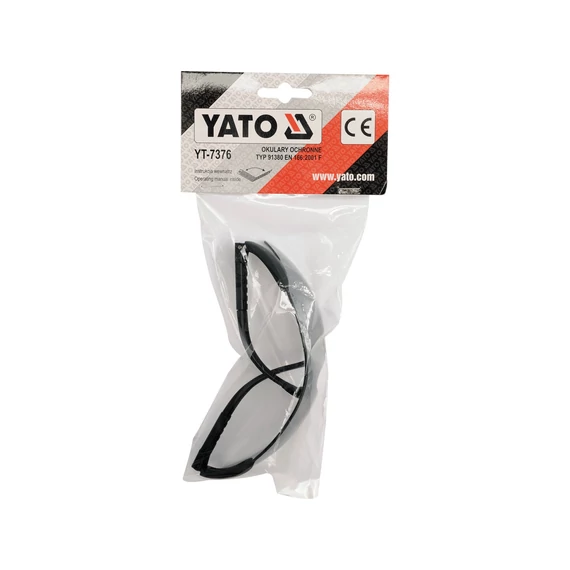 YATO Védőszemüveg füstszínű lencsével (YT-7376)