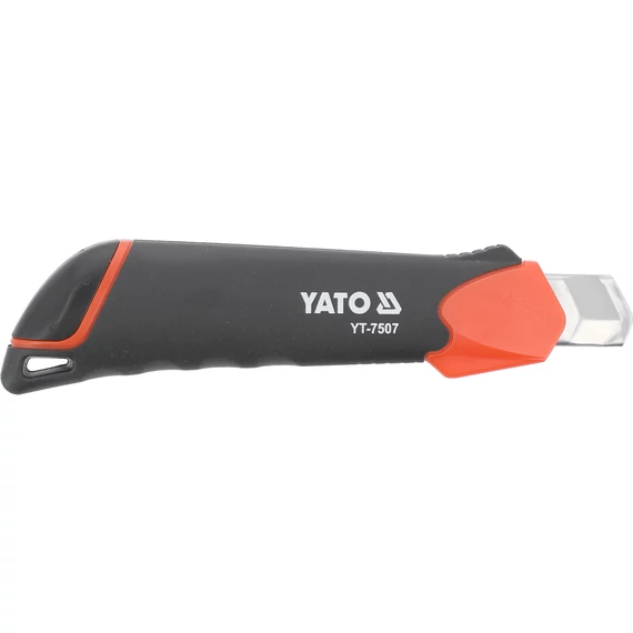 YATO Törhető pengés kés 18mm fémsínes (YT-7507)