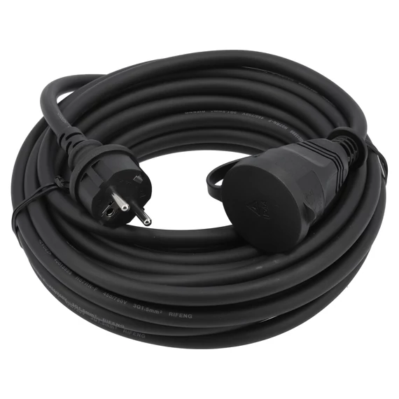 YATO Hosszabító lengőkábel gumiszigetelt 10m, 3x1,5mm2 (YT-81122)