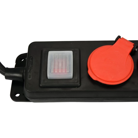 YATO 3 kimenetes hosszabbító kábel/elosztó 3m, 3500W, földeléssel, IP44 (YT-81240)