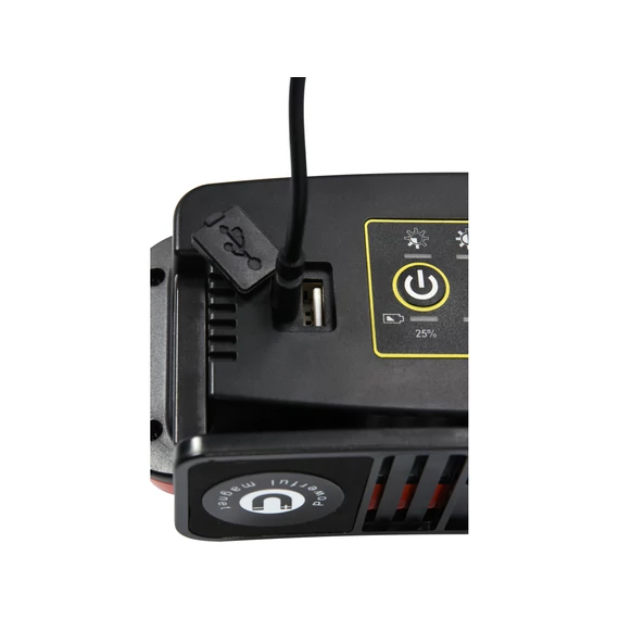 YATO 3in1 Akkus LED fényvető hangszóróval 2000lm USB (YT-81808)