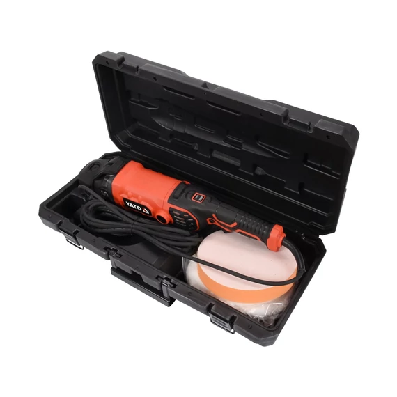 YATO Polírozógép 1400W 180mm korong + koffer (YT-82196)