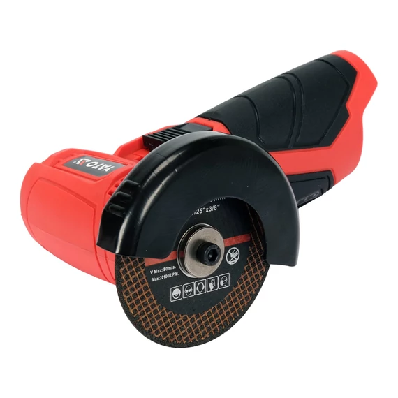 YATO Akkus szénkefementes mini sarokcsiszoló 12V/76mm (Akku és töltő nélkül) (YT-82905)