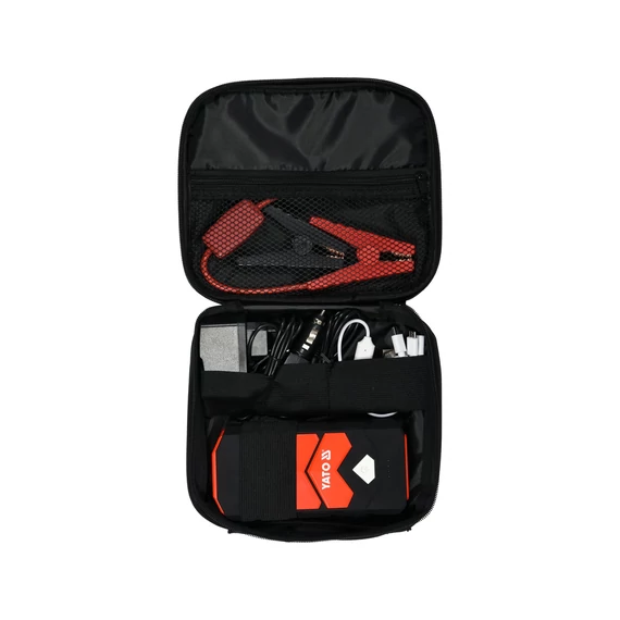 YATO 2in1 Külső akkumulátor, indító készülék (bikázó) Start Booster/ Power Bank készlet (9000mAh)