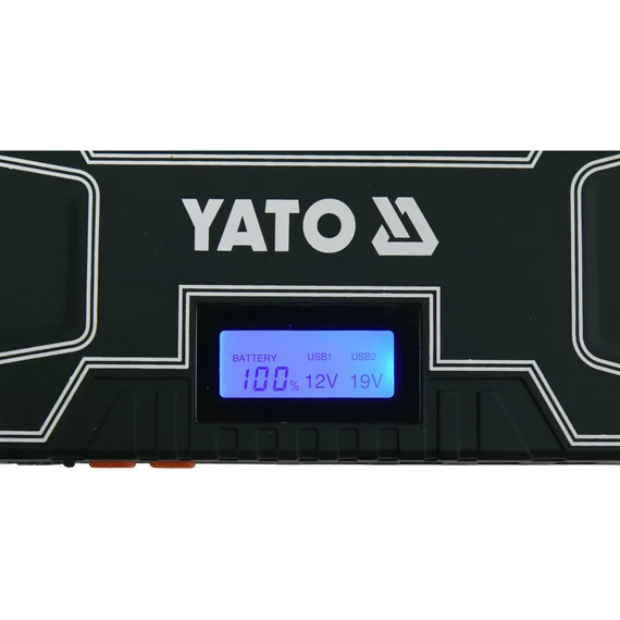YATO 2in1 Külső akkumulátor, indító készülék (bikázó) Start Booster/ Power Bank készlet (12000mAh)