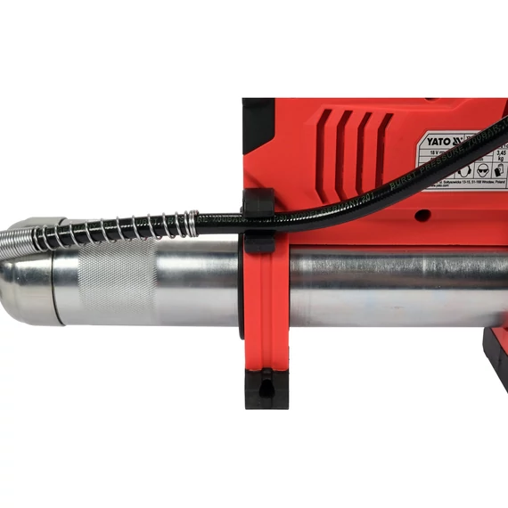 YATO Akkus zsírzó 620bar, IPX0, 600g, 18V (3,0Ah akku és töltő) (YT-07020)
